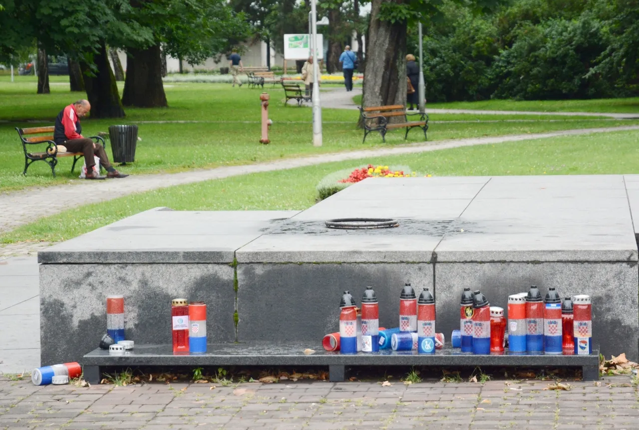 Zaboravljeni: Ugašen vječni plamen kod spomenika poginulim hrvatskim braniteljima