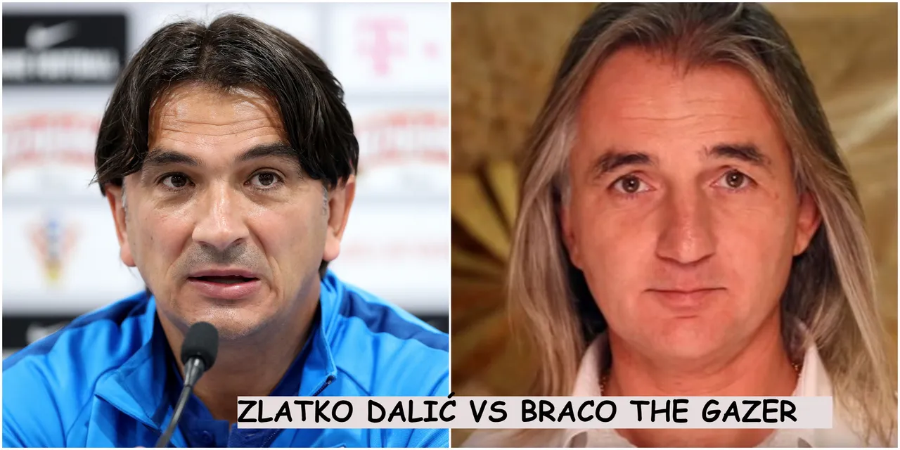 Zlatko Dalić VS Braco The Gazer