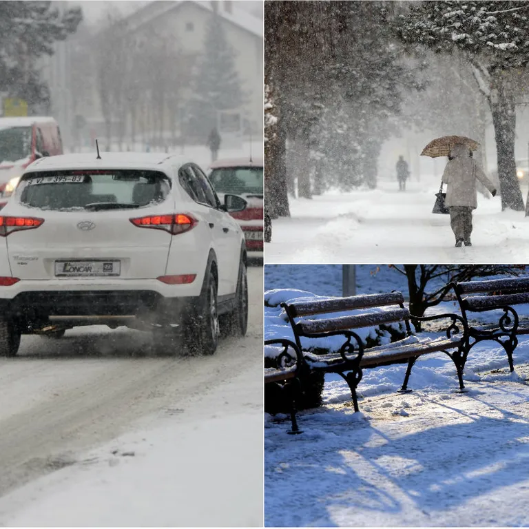 STIGLA PROMJENA VREMENA: Hrvatsku Zabijelio Snijeg, Uz Olujni Vjetar ...