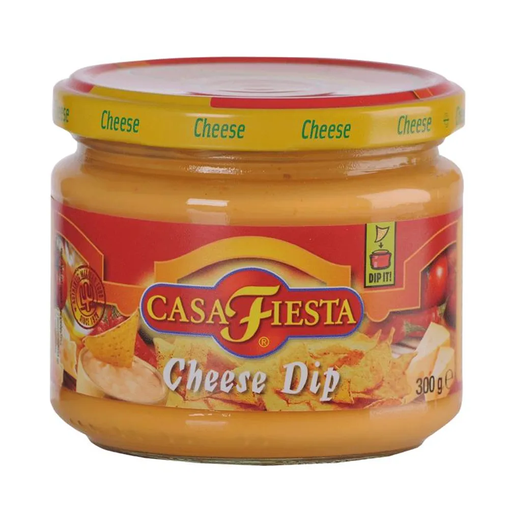 Casa Fiesta salsa deep cheese 300 g Santa Maria