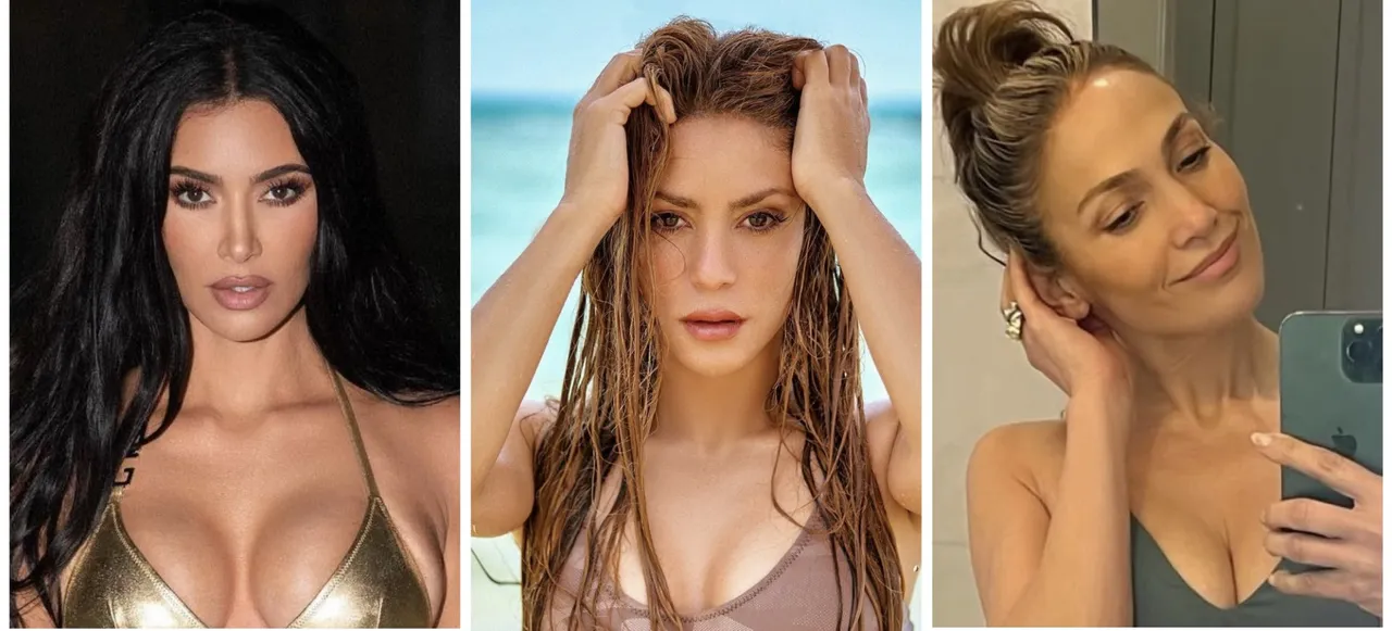 Kim Kardashian, Shakira i Jennifer Lopez