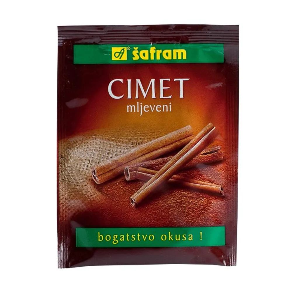 Cimet mljeveni 10 g Šafram