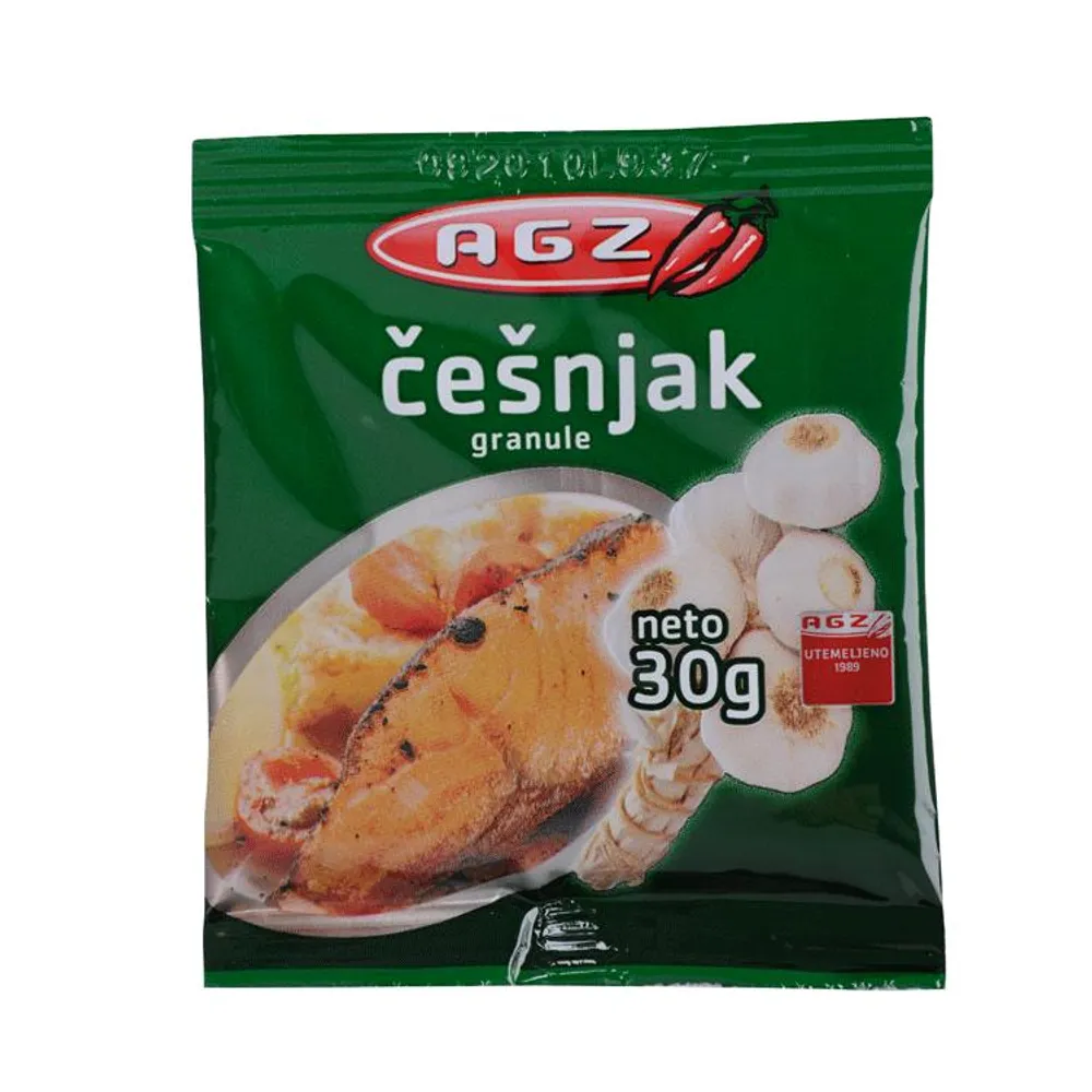 Češnjak u granulama 30 g Agz