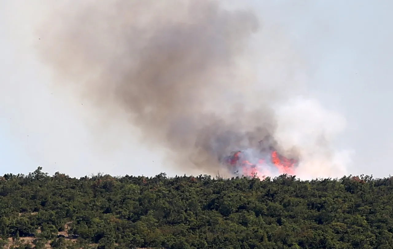 Požar kod Šibenika