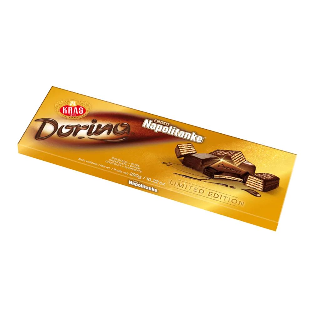 Čokolada Dorina napolitanke 290g