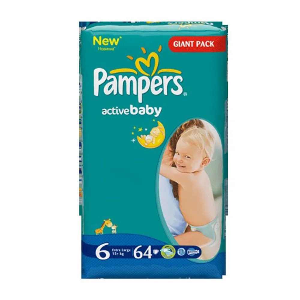 Pampers pelene Giant extra large 64