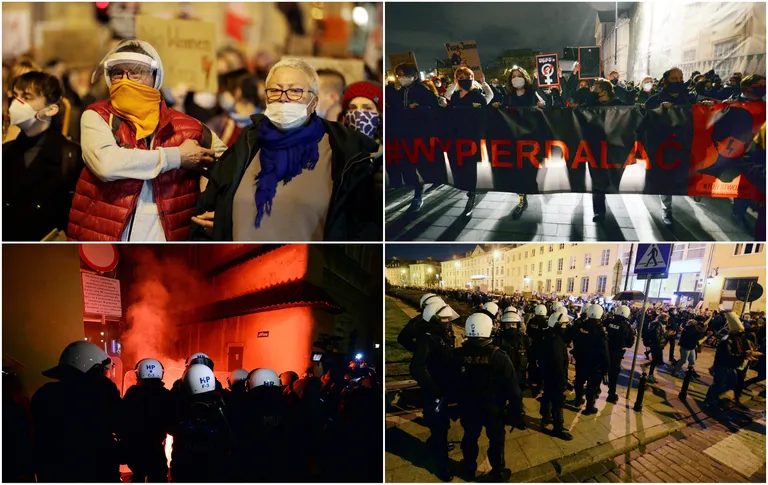 Poljska prosvjed