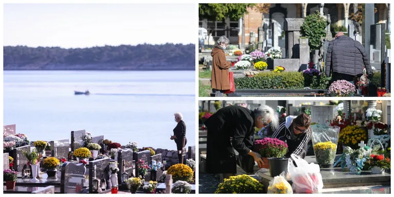 Građani kupuju cvijeće i svijeće i obilaze grobove svojih najmilijih