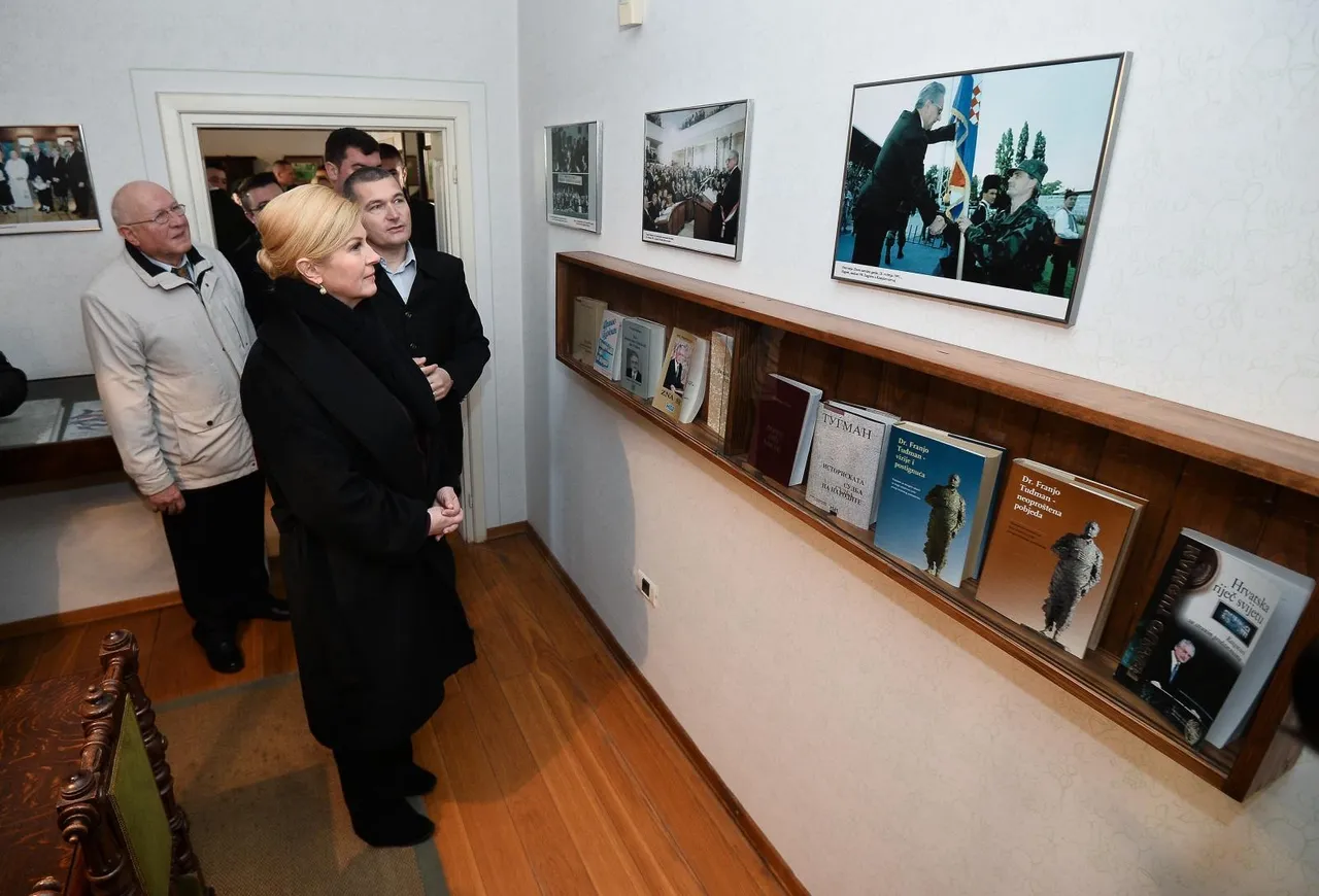 Predsjednica Grabar-Kitarović posjetila rodnu kuću prvog hrvatskog predsjednika
