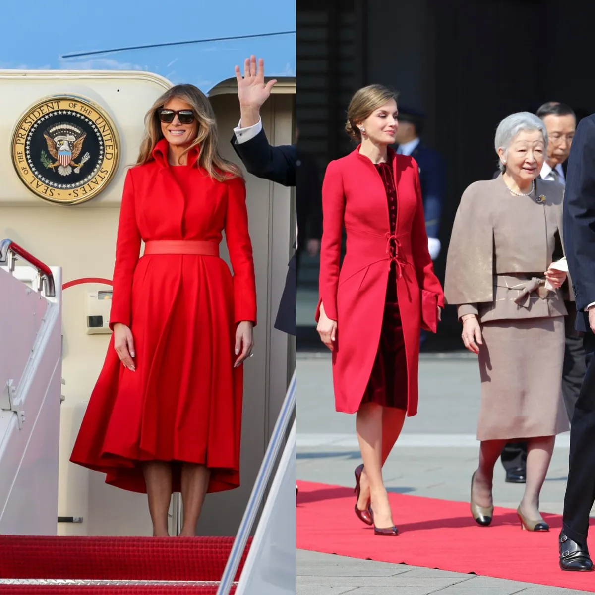 Melania Trump i kraljica Letizia 