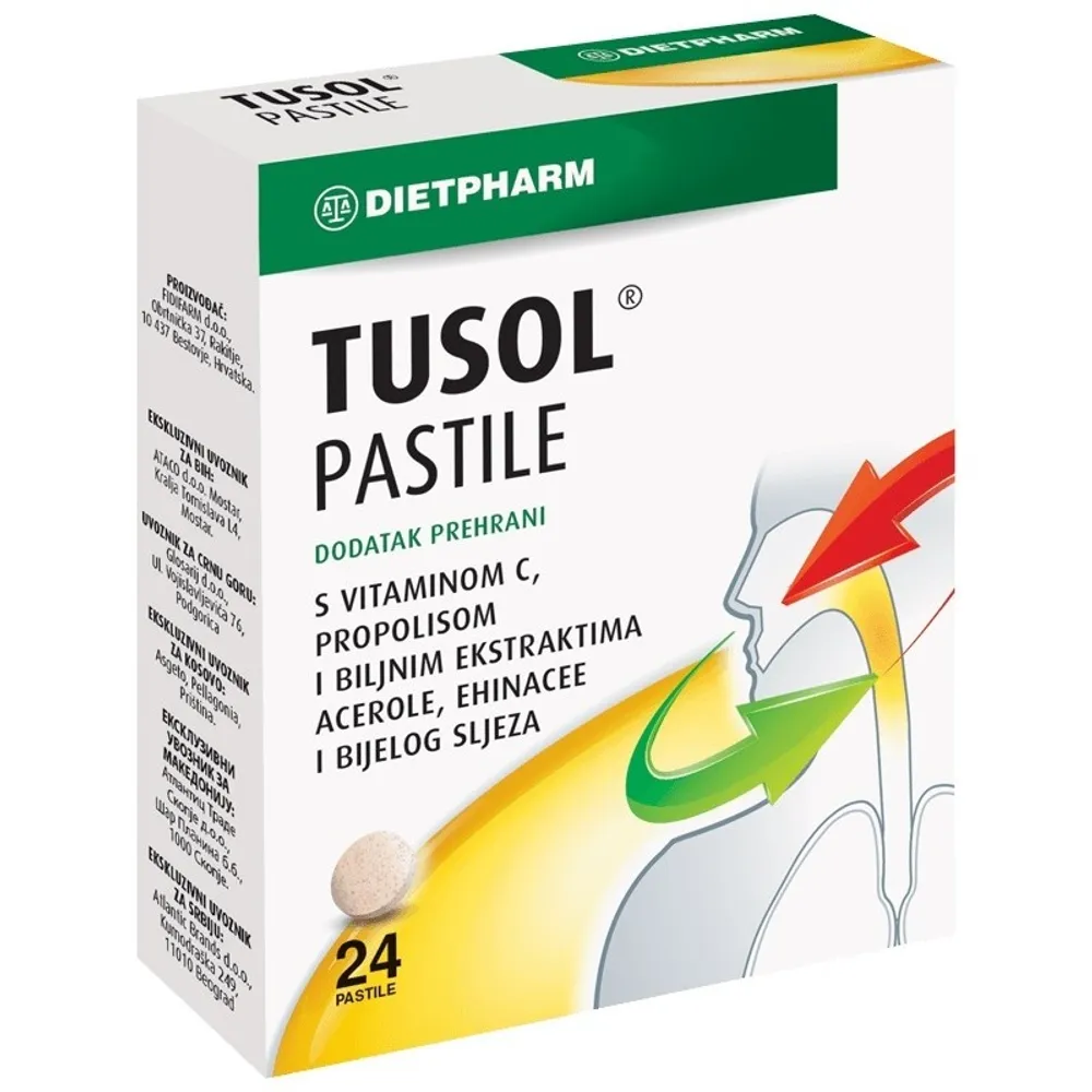 Dietpharm Tusol pastile