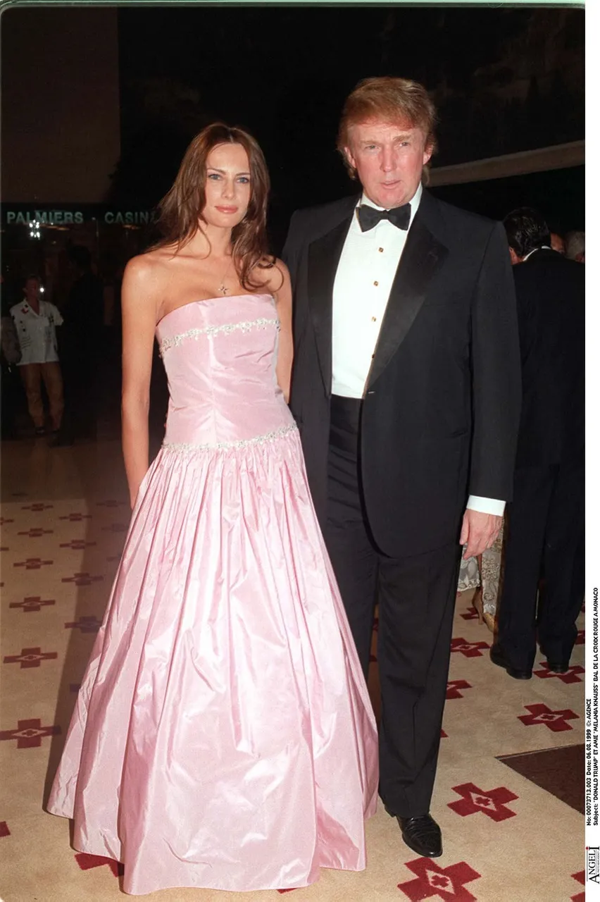 Melania Trump 1999.