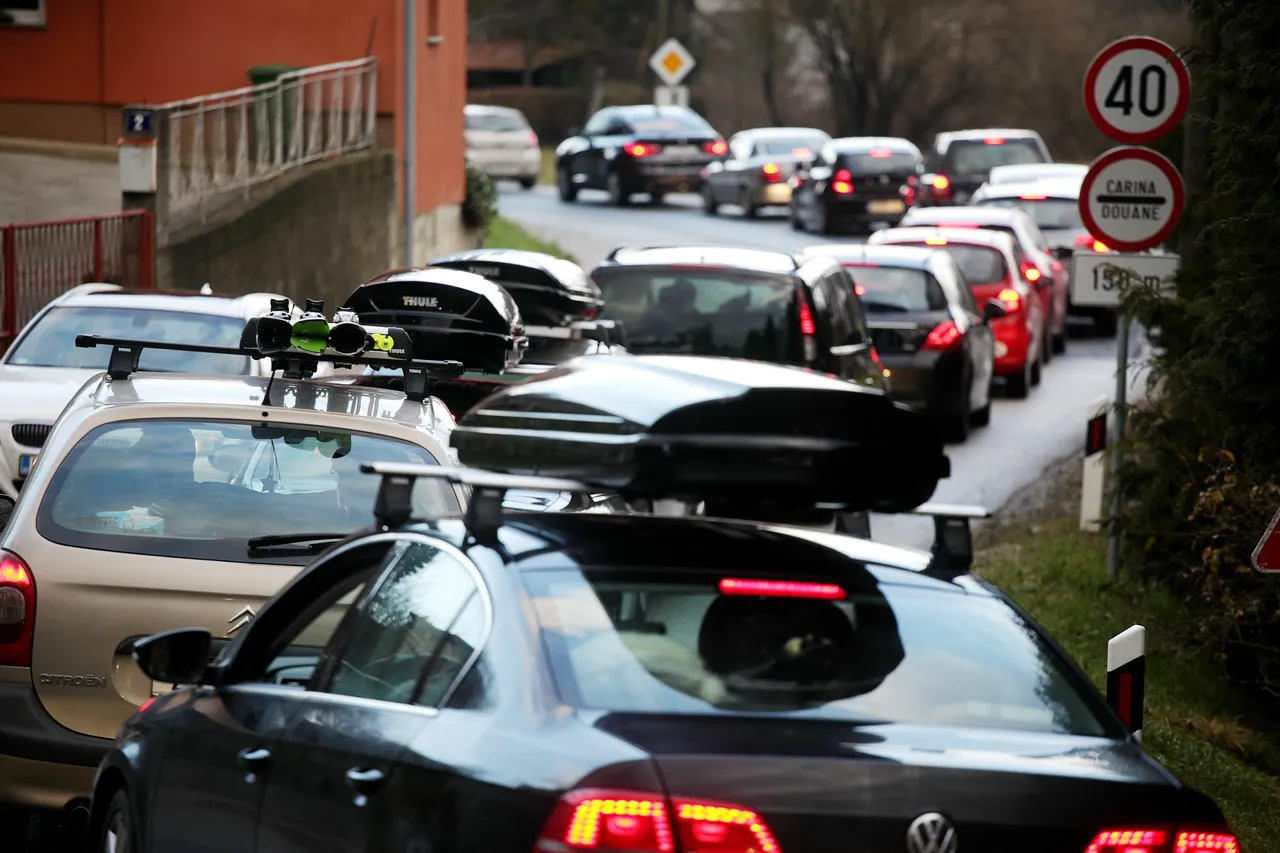 Gužve na Bregani: početak sezone skijanja obilježio je pojačan promet prema graničnom prijelazu