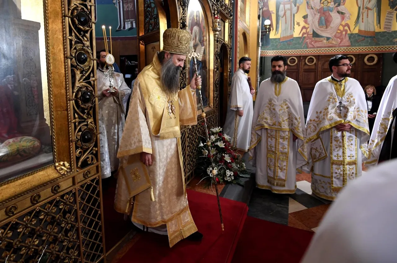 Božićna liturgija u Sabornom hramu Preobraženja Gospodnjeg
