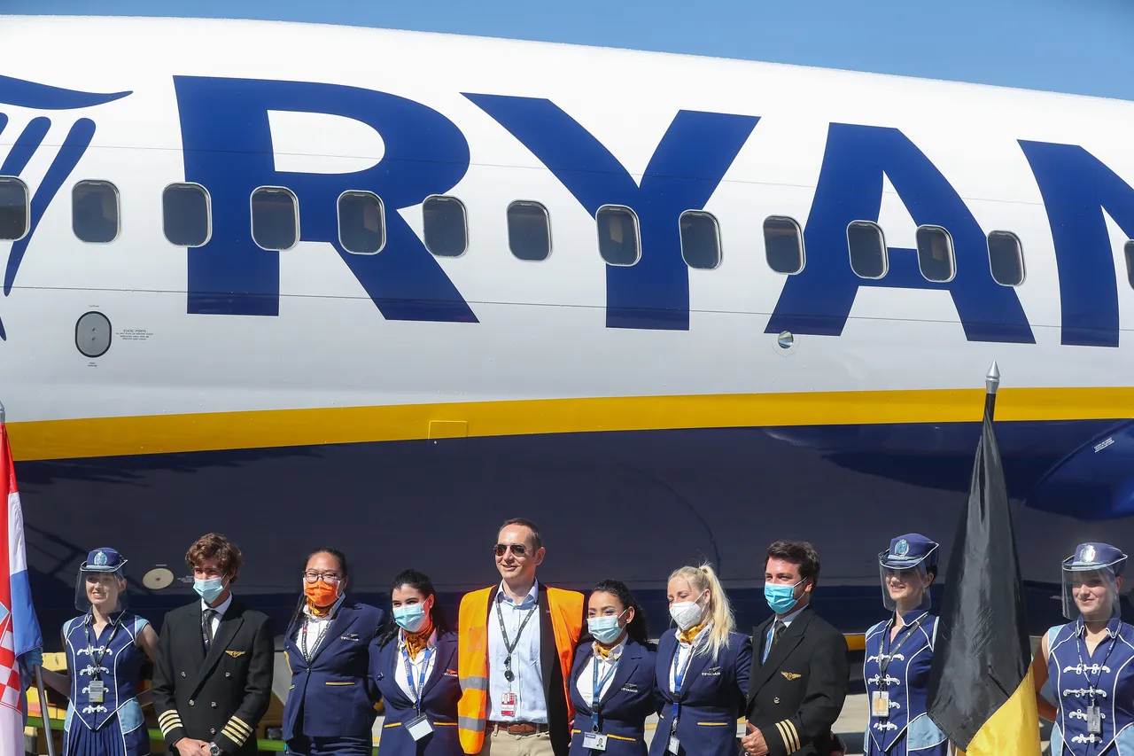 Prvi Ryanair sletio u Zagreb - iz Bruxellesa stigao u zračnu luku Franjo Tuđman
