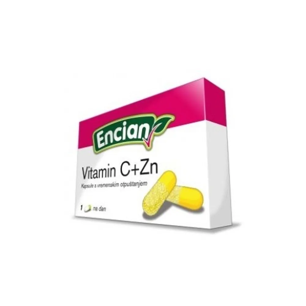 Encian vitamin C+Zn kapsule