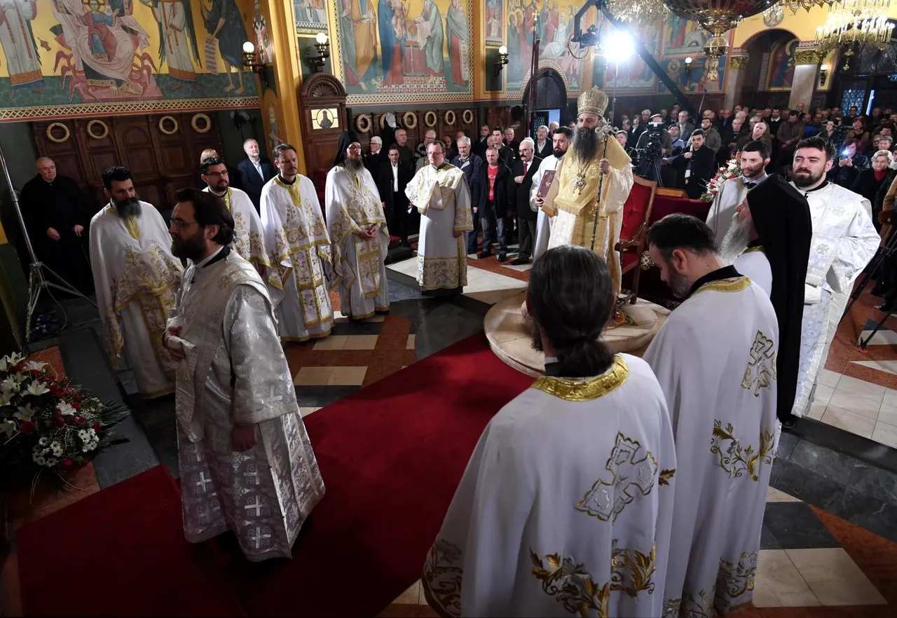 Božićna liturgija u Sabornom hramu Preobraženja Gospodnjeg