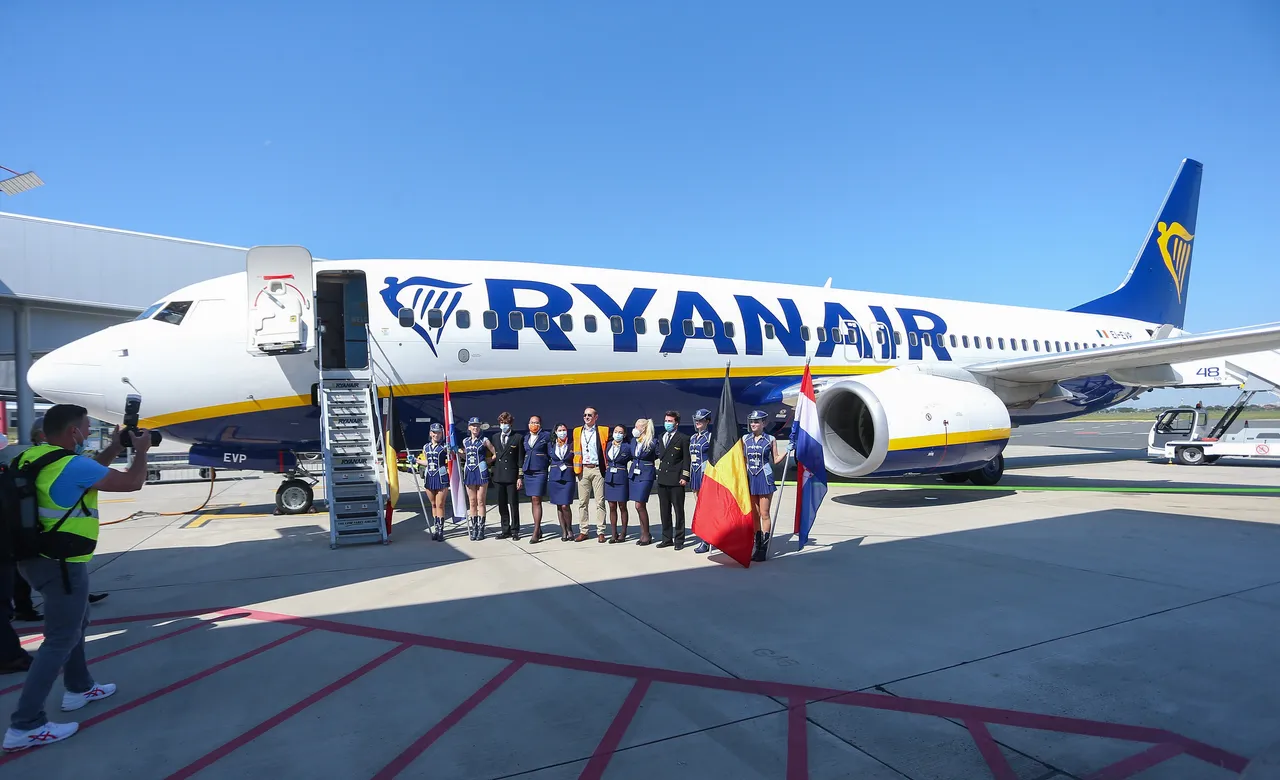 Prvi Ryanair sletio u Zagreb - iz Bruxellesa stigao u zračnu luku Franjo Tuđman