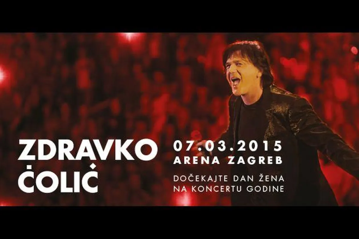 Dočekajte Dan žena na koncertu Zdravka Čolića