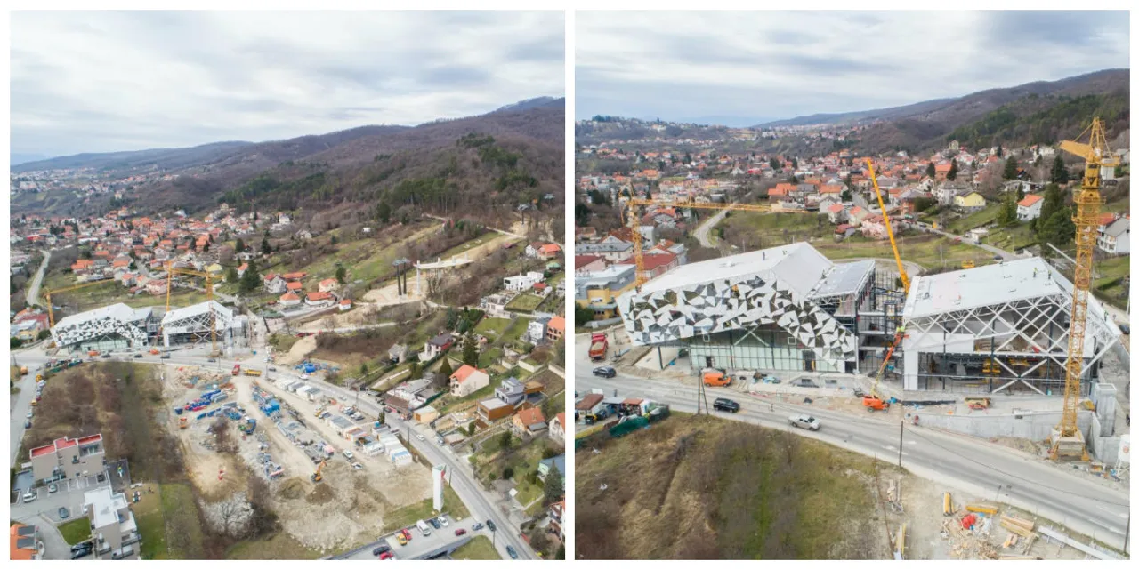 Zbog koronavirusa sve stoji, ali Bandićeva žičara se i dalje gradi: Pogledajte kako izgleda