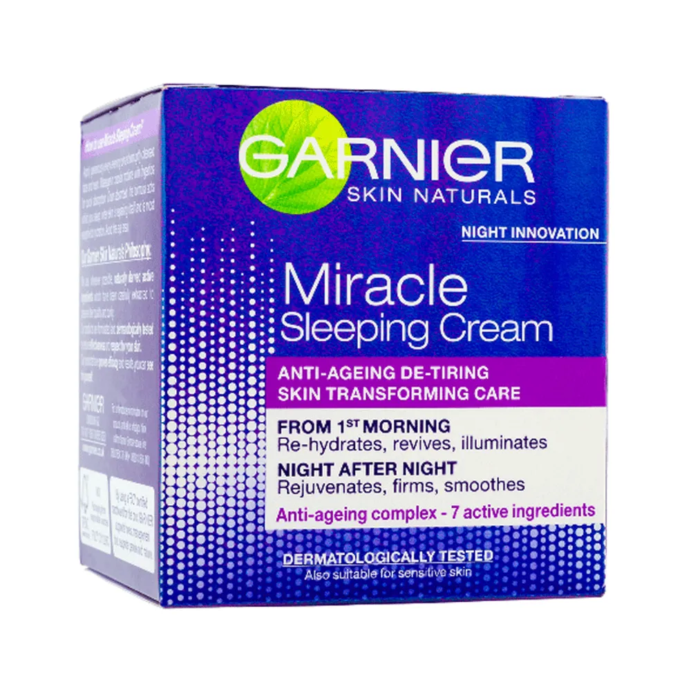 Garnier noćna krema za lice Miracle Skin 50ml