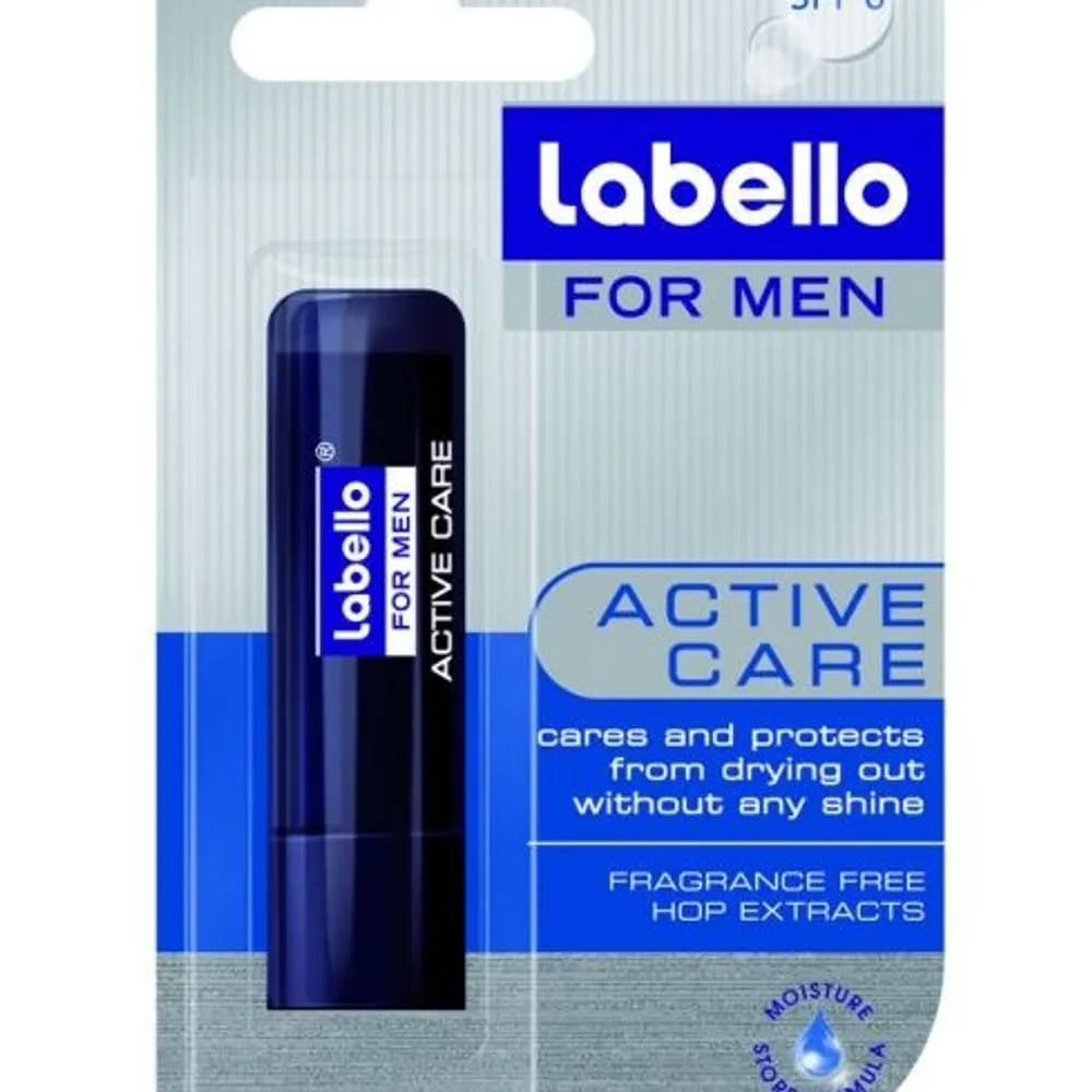 Labello For Men Active Care  - muževna njega s ekstraktom hmelja