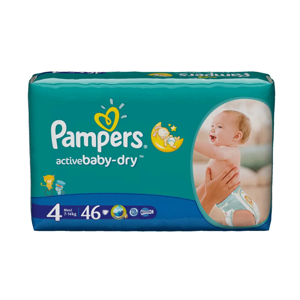 Pampers pelene active baby-dry