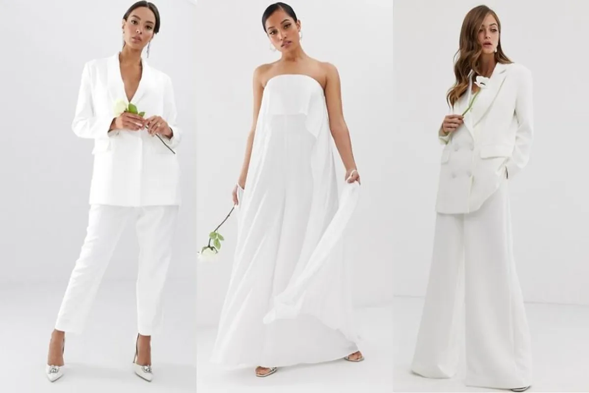 Idealan izbor za atipične mladenke: Elegantna bijela odijela i kombinezoni dostojna su zamjena vjenčanicama