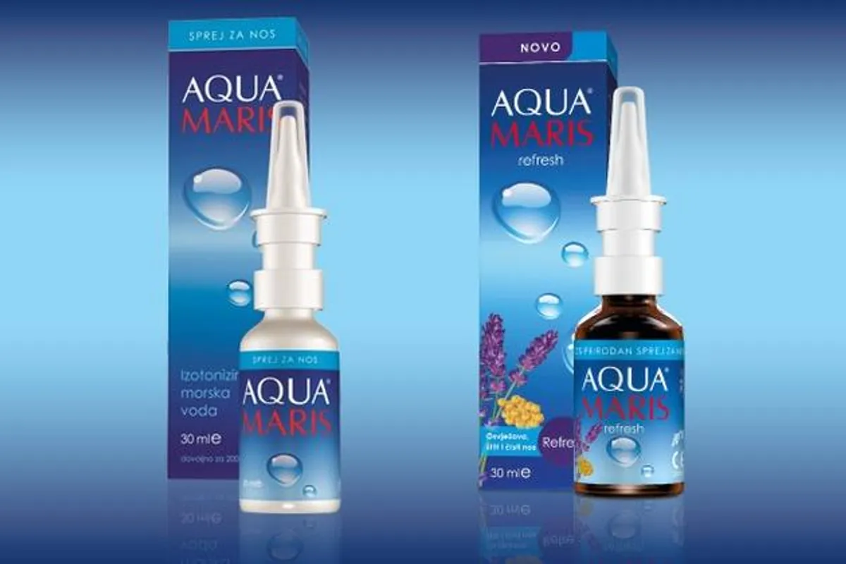 Prijavite se za recenziju Aqua Maris Classic i Refresh sprejeva za nos