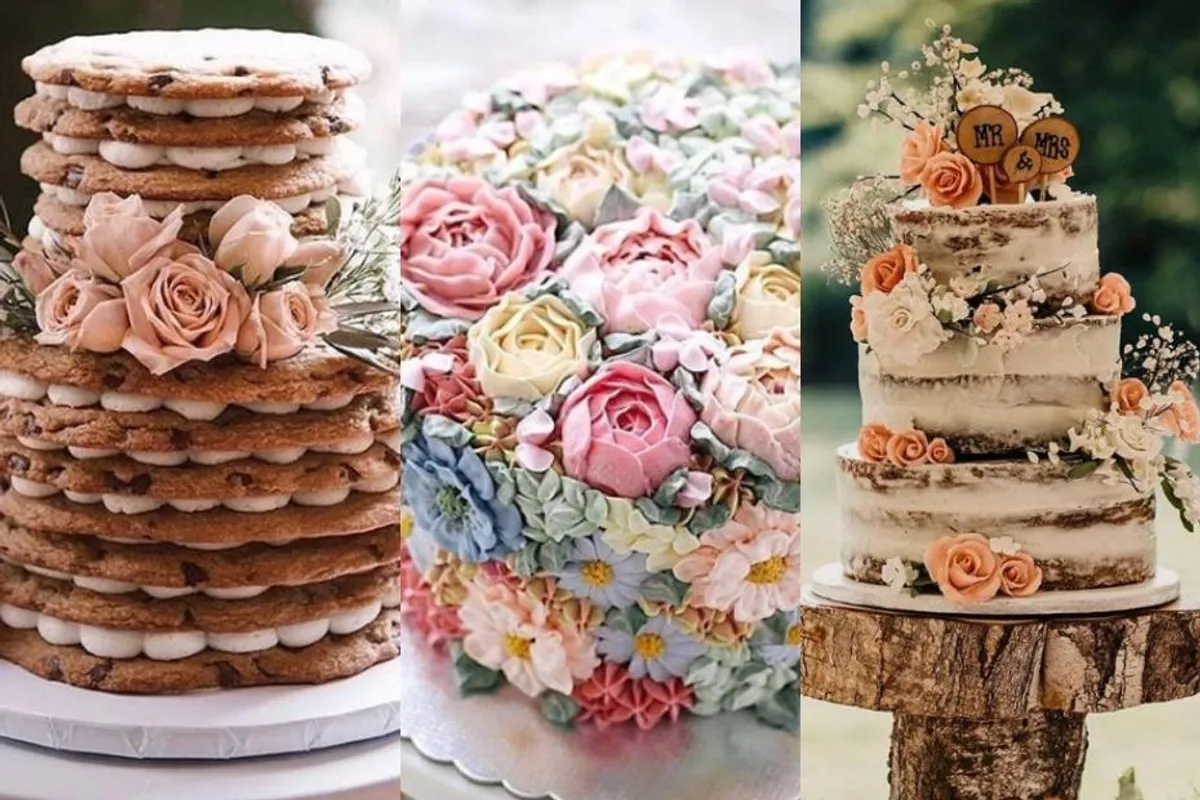 Odmak od klasike na svadbenom stolu: Neobične svadbene torte za vjenčanja s twistom