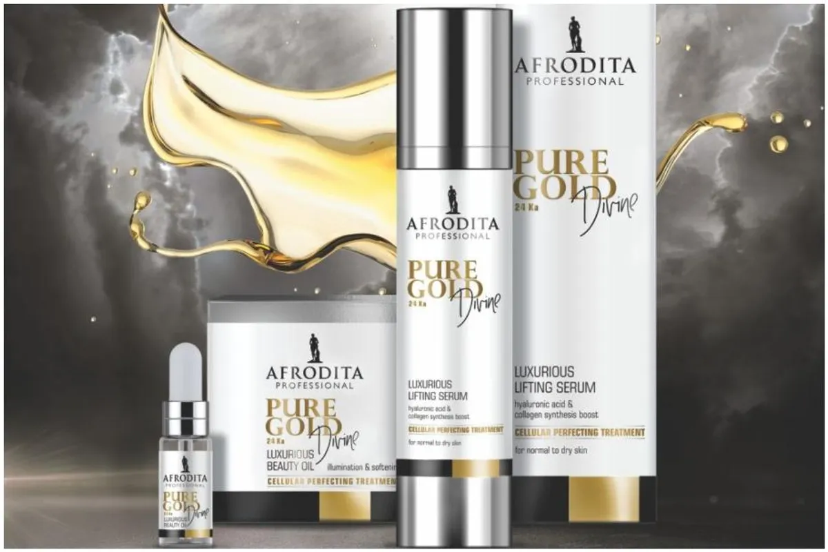 Kozmetika Afrodita slavi 50 uspješnih godina linijom proizvoda sa zlatom