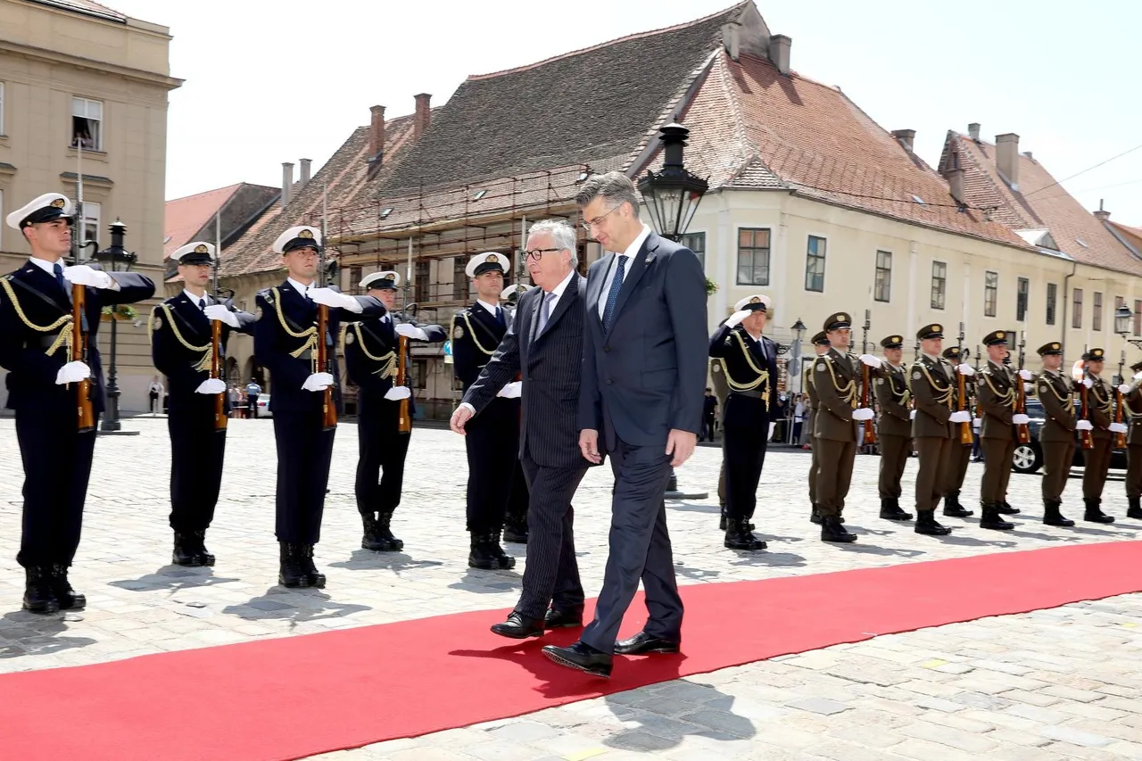 Predsjednik Vlade Andrej Plenković sastao se sa Jean-Claudeom Junckerom