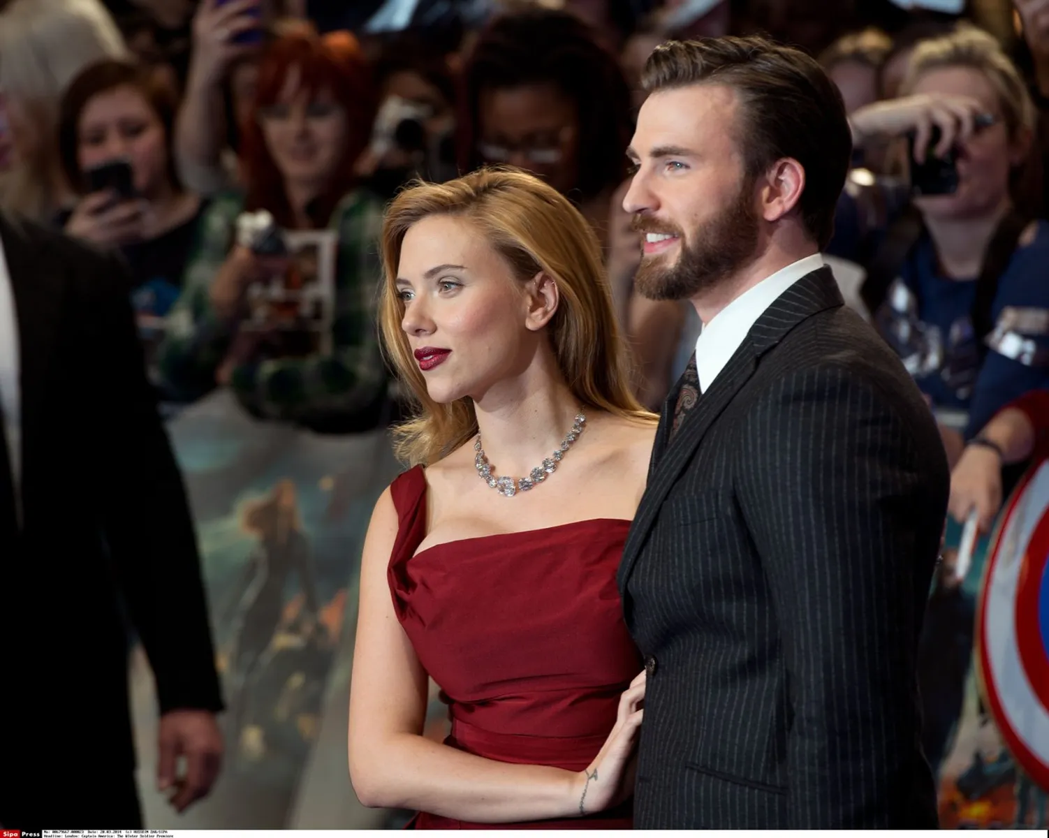 Scarlett Johansson i Chris Evans