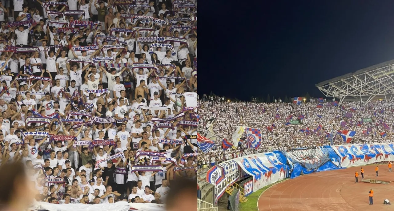 30 tisuća navijača! Poljud ispunjen do posljednjeg mjesta: Pogledajte atmosferu prije početka utakmice