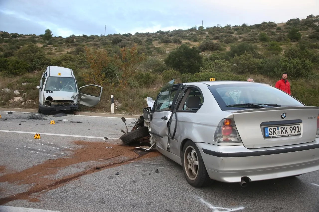 Šibenik: U prometnoj nesreći sudjelovala četiri automobila
