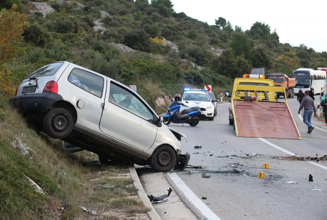 Šibenik: U prometnoj nesreći sudjelovala četiri automobila