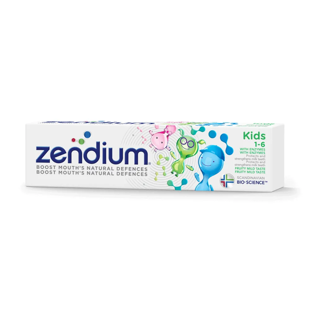 Zendium Kids 1-6 zubna pasta 75ml