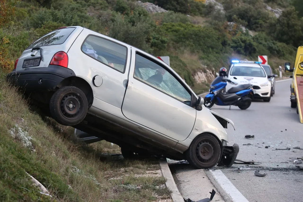 Šibenik: U prometnoj nesreći sudjelovala četiri automobila