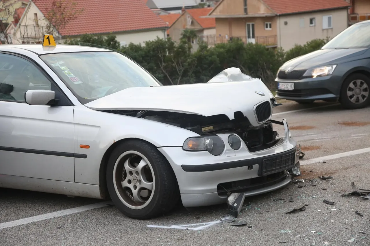 Šibenik: U prometnoj nesreći sudjelovala četiri automobila
