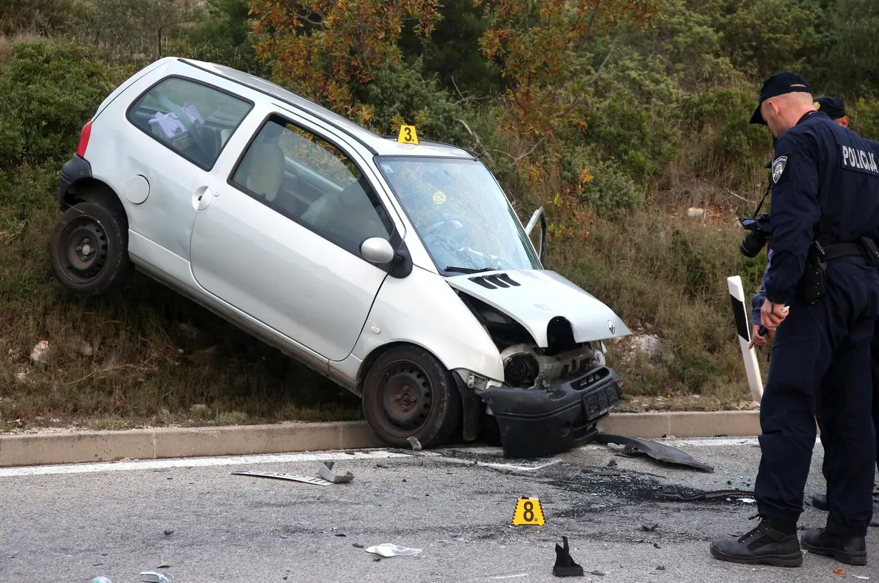 Šibenik: U prometnoj nesreći sudjelovala četiri automobila