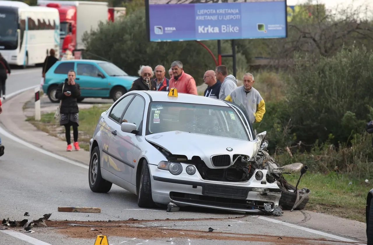 Šibenik: U prometnoj nesreći sudjelovala četiri automobila
