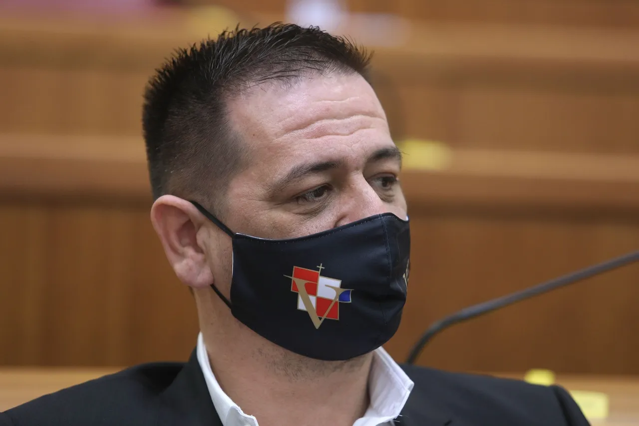 Zagreb: Saborski zastupnici nose različite zaštitne maske