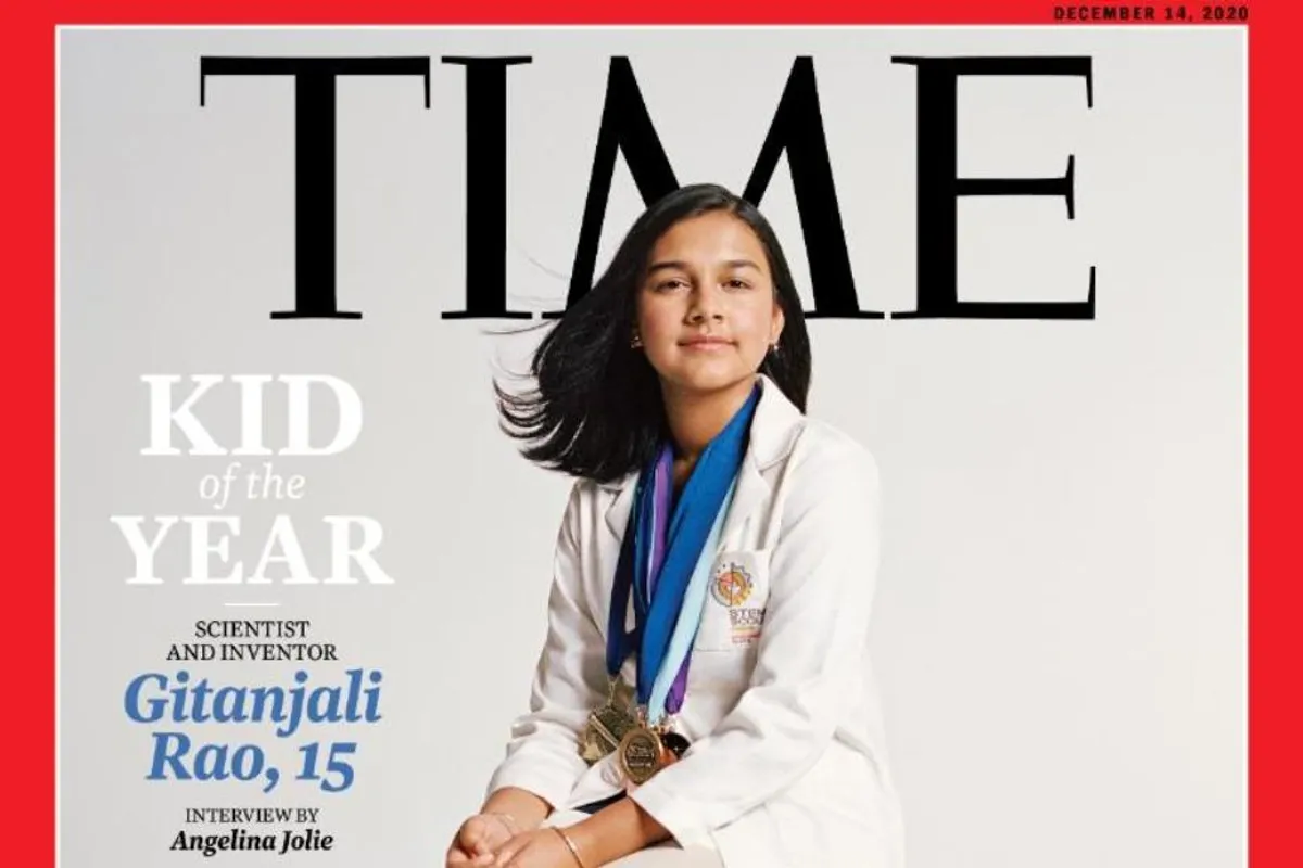 Prvi put u povijesti: Magazin Time je izabrao 'dijete godine'. Riječ je 15-godišnjoj Gitanjali Rao