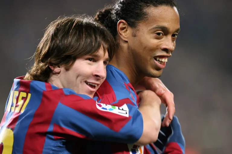 Ronaldinho i Messi