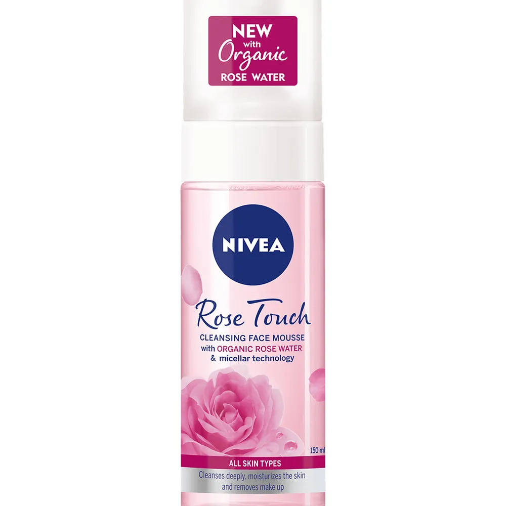 NIVEA Rose Touch pjena za čišćenje lica