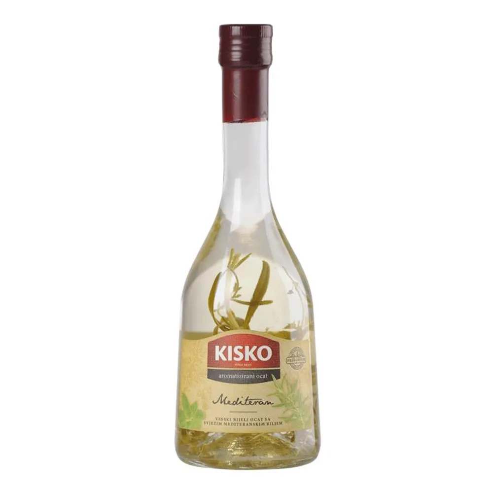 Kisko Mediteran vinski ocat sa začinima 0,5 l Labud