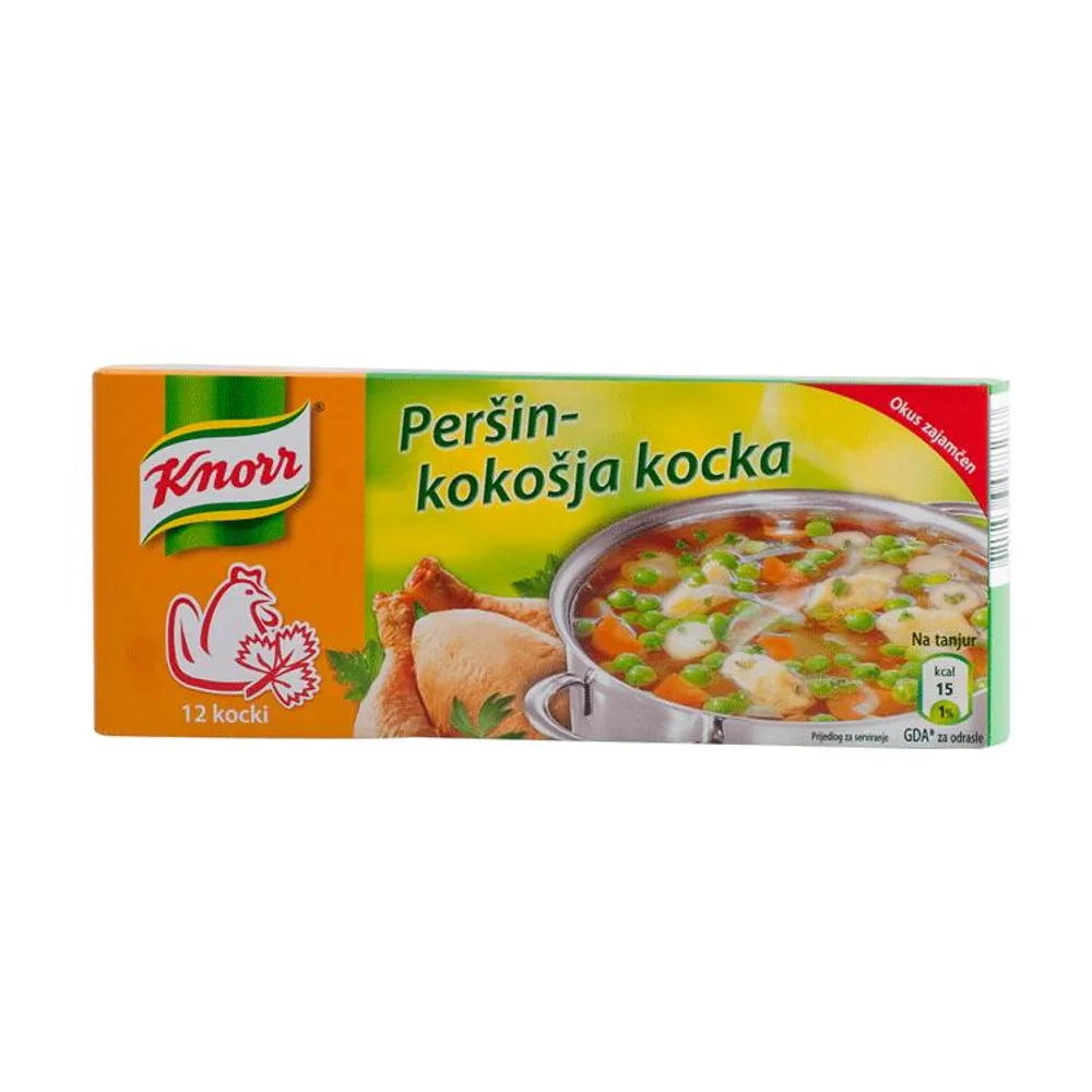 Knorr kocka kokošja s peršinom 120 g Unilever