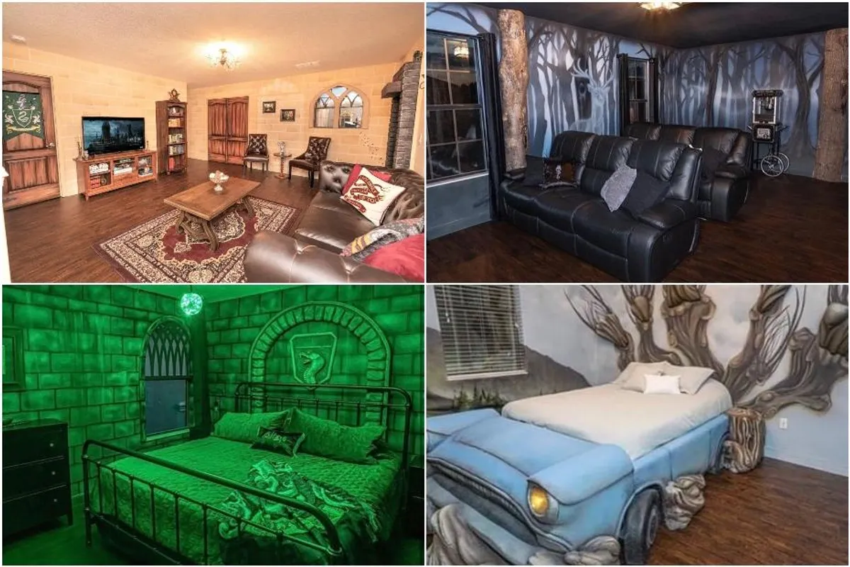 Voliš Harryja Pottera? Onda je ovaj Airbnb apartman stvoren baš za tebe jer ćeš imati osjećaj kao da si u Hogwartsu