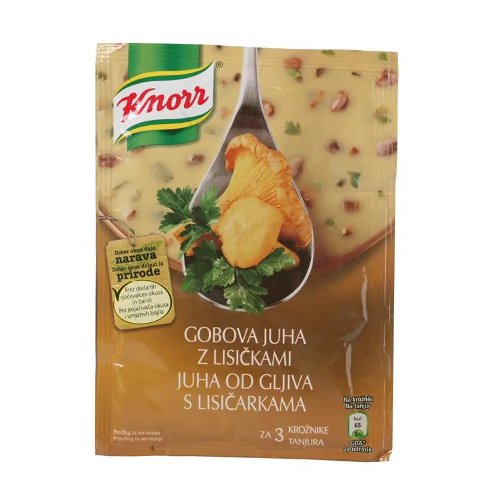 Knorr juha od gljiva sa lišičarkama 56g