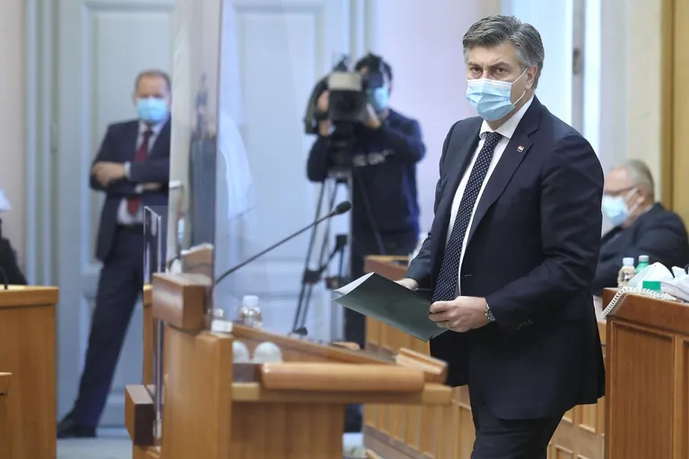 Andrej Plenković podnosi Saboru Godišnje izvješće o radu Vlade
